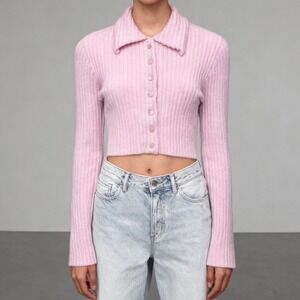 ERL Cheerleader Cardigan Pink size Small‎